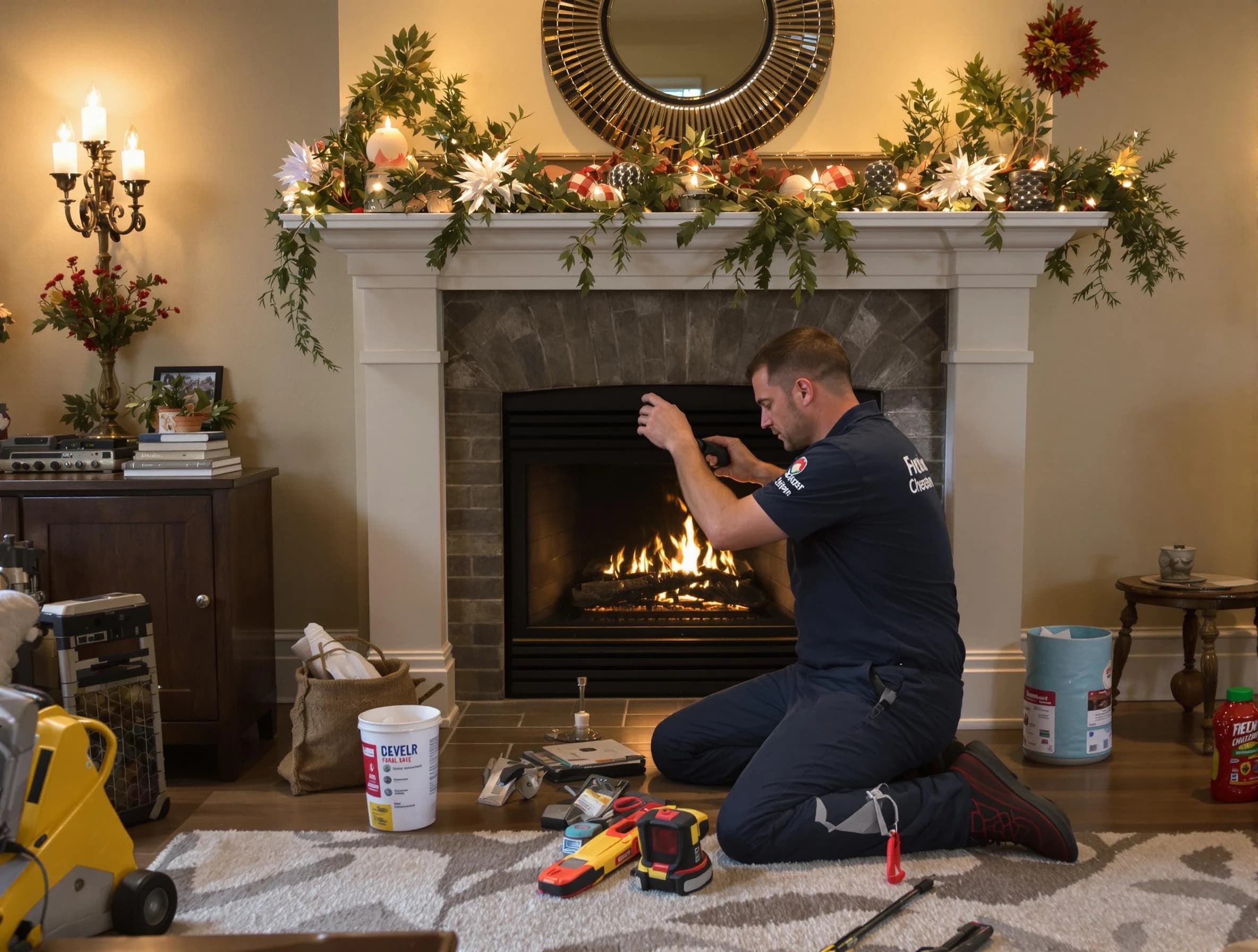 Queen Creek Chimney Sweep offering fireplace maintenance services in Queen Creek, AZ