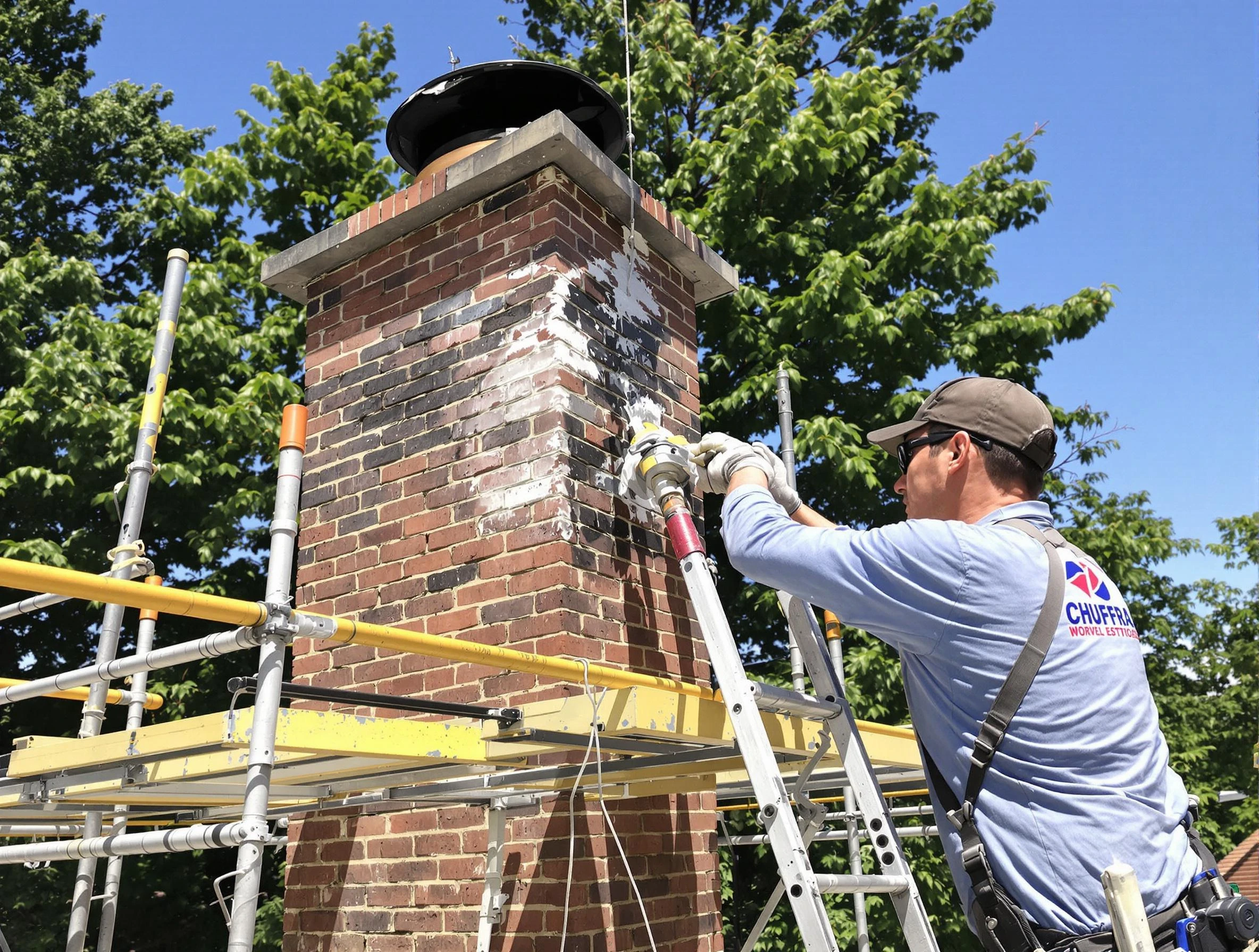 Structural chimney repair by Queen Creek Chimney Sweep in Queen Creek, AZ
